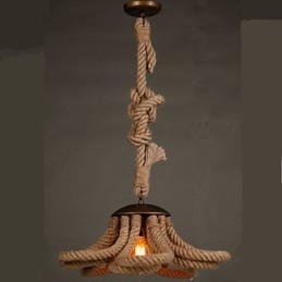 American Pastoralge Rope Retro lámpa