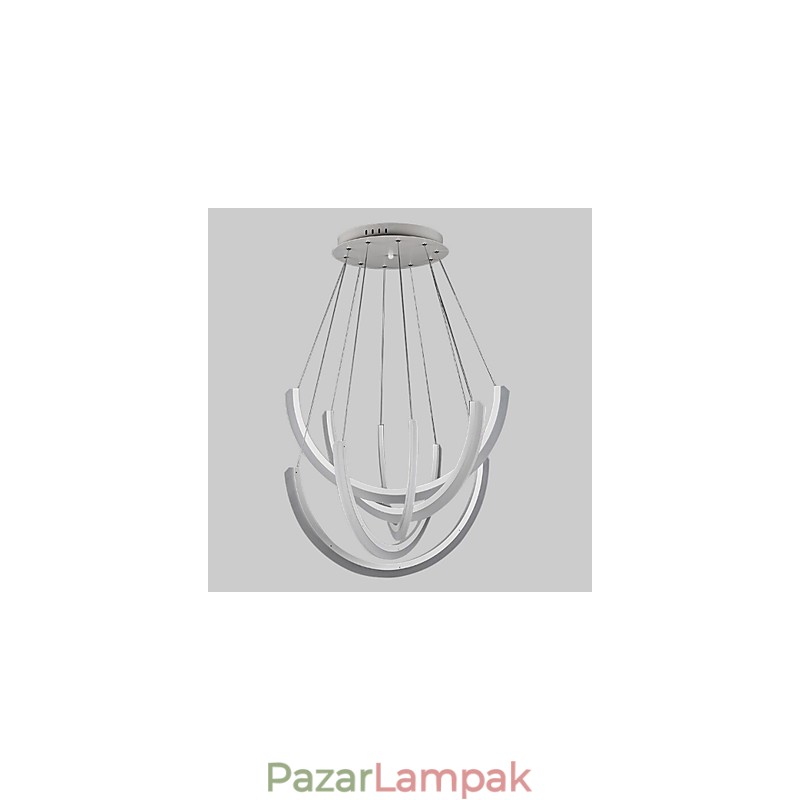Ipari dekoratív függő, modern, lineáris függőlámpa