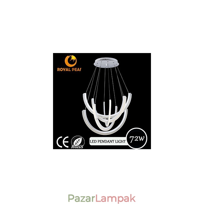 Ipari dekoratív függő, modern, lineáris függőlámpa