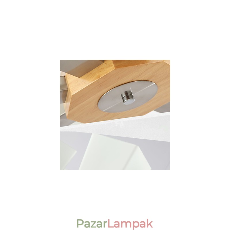 Függesztett lámpák Country Fa bambusz