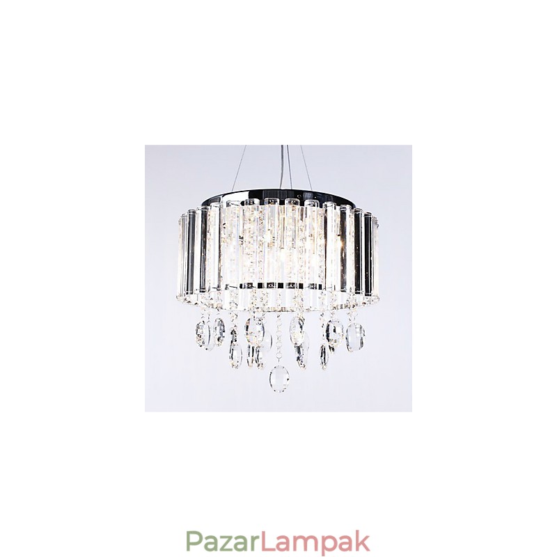 Kristály függőlámpa 3 lámpával