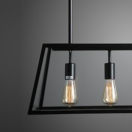 Rusztikus Lodge mini stílusú galvanizált fém csillár