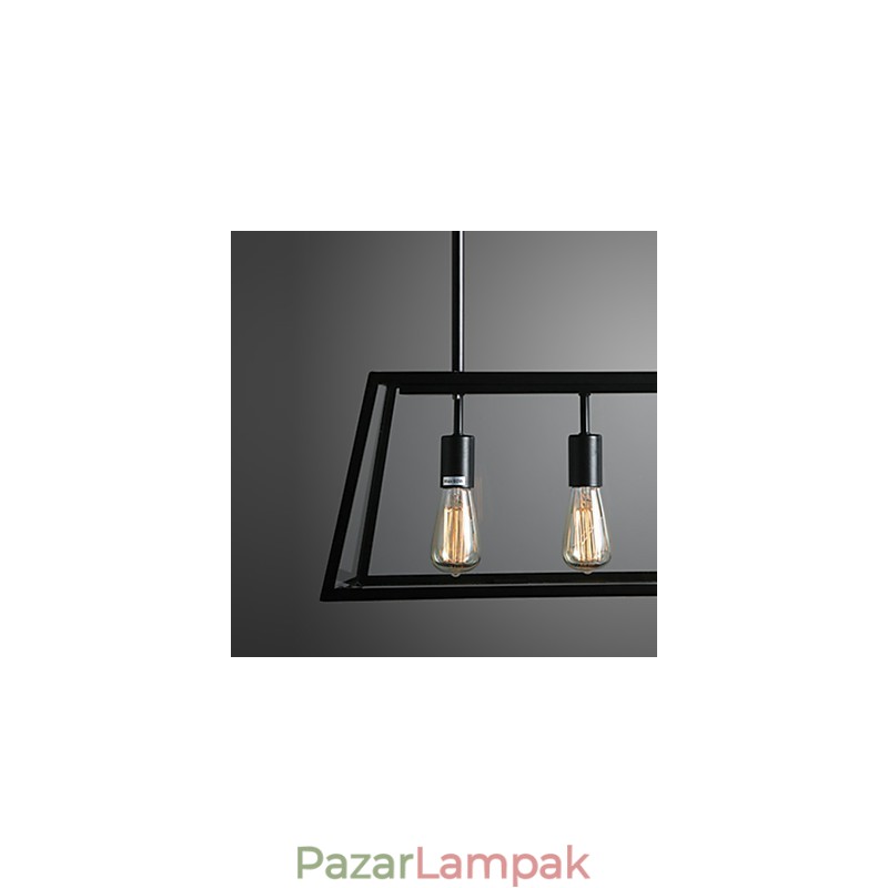 Rusztikus Lodge mini stílusú galvanizált fém csillár