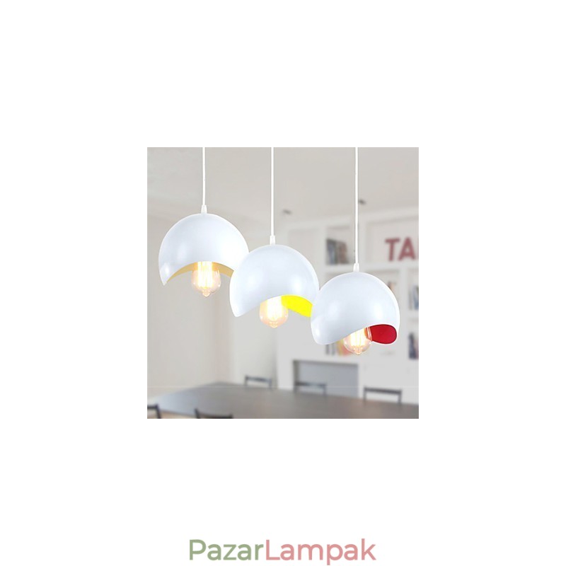 Modern, kortárs mini stílusú festményfüggő lámpa