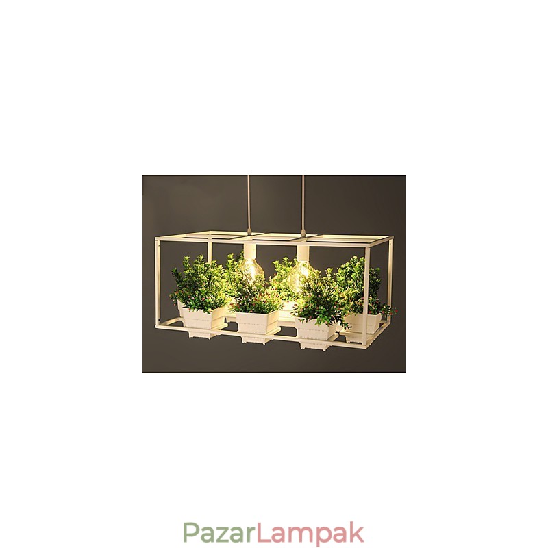 Modern, kortárs dekoratív kivitelű függőlámpa (növényeket nem tartalmaz)