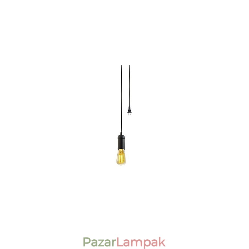 Vintage mini stílusú festmény fém függőlámpa garázs