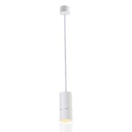 GE 05032 8W 136mm 1 Light Mini függőlámpa porított fehér alumíniummal