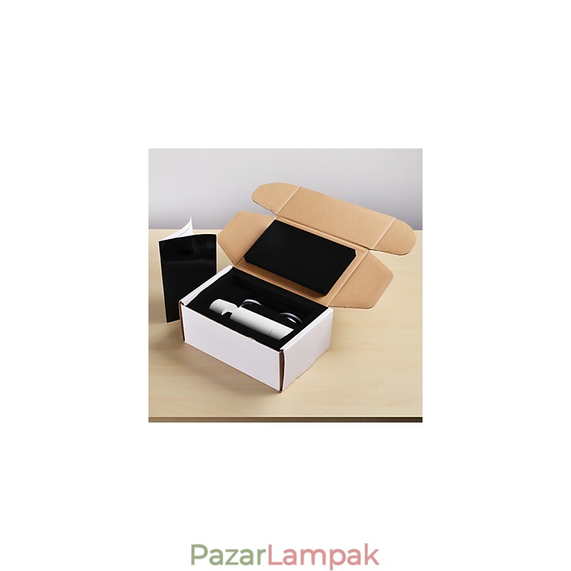 GE 05032 8W 136mm 1 Light Mini függőlámpa porított fehér alumíniummal