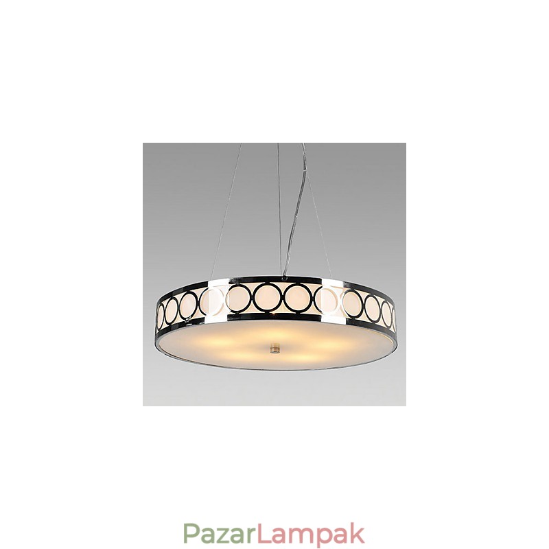 Kristály mennyezeti lámpa 5 lámpával