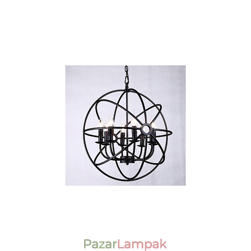 Mini stílusú csillár függeszték, modern, kortárs, hagyományos klasszikus, rusztikus páholy retro lámpás, vidéki földgömb