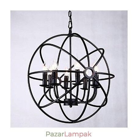 Mini stílusú csillár függeszték, modern, kortárs, hagyományos klasszikus, rusztikus páholy retro lámpás, vidéki földgömb Mini stílusú csillár függeszték, modern, kortárs, hagyományos klasszikus, rusztikus páholy retro lámpás, vidéki földgömb