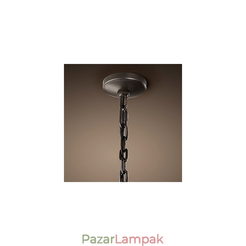 2 fényű függőlámpa átlátszó ernyővel