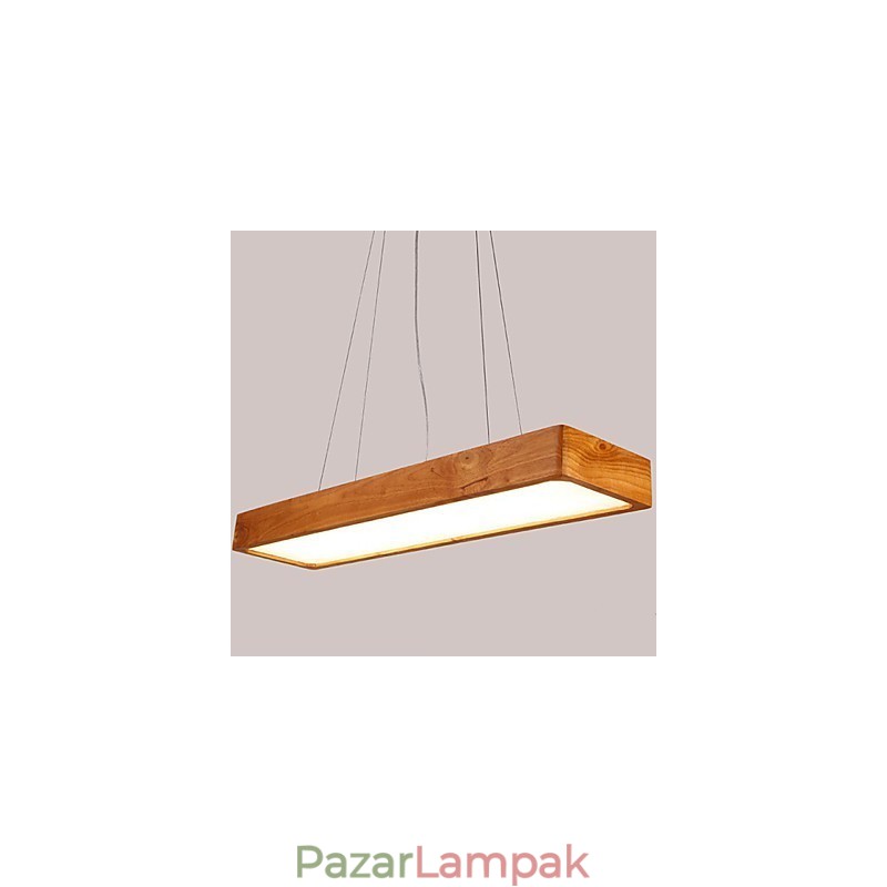 Egyszerű, csúcskategóriás tömörfa medál