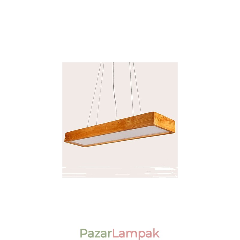 Egyszerű, csúcskategóriás tömörfa medál