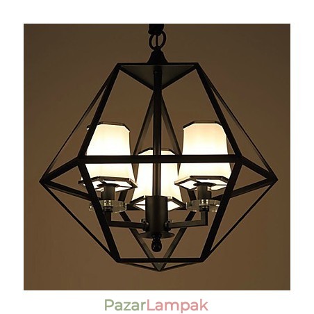 Függő lámpák 3 lámpák Country Outdoors Fém Függő lámpák 3 lámpák Country Outdoors Fém