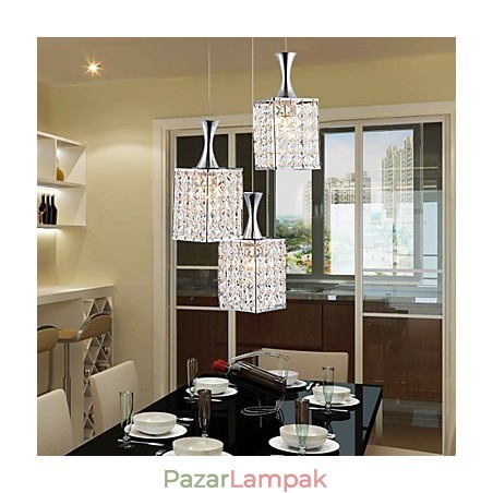 3 Lights Fémváz K9 Crystal Csillár Droplight Send Izzó 3 Lights Fémváz K9 Crystal Csillár Droplight Send Izzó