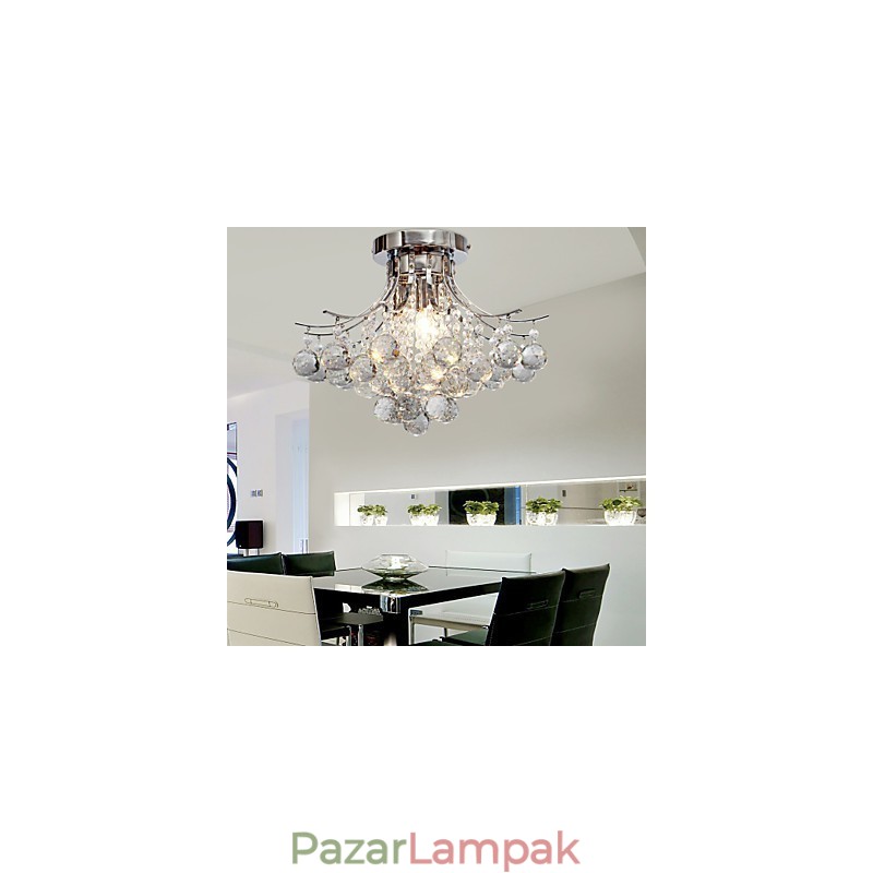 Csillár Modern Crystal 3 lámpák