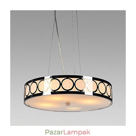 Kristály mennyezeti lámpa 4 lámpával