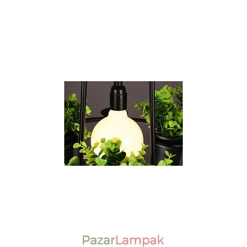 Modern, kortárs dekoratív kivitelű függőlámpa (növényeket nem tartalmaz)