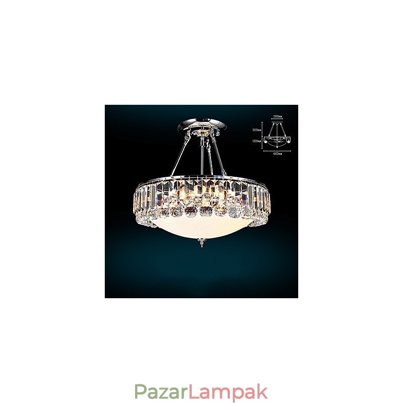 Függesztett lámpák kristály modern kortárs üveg