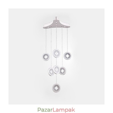 63 W-os függőlámpa Modern otthoni dekorációs világítás