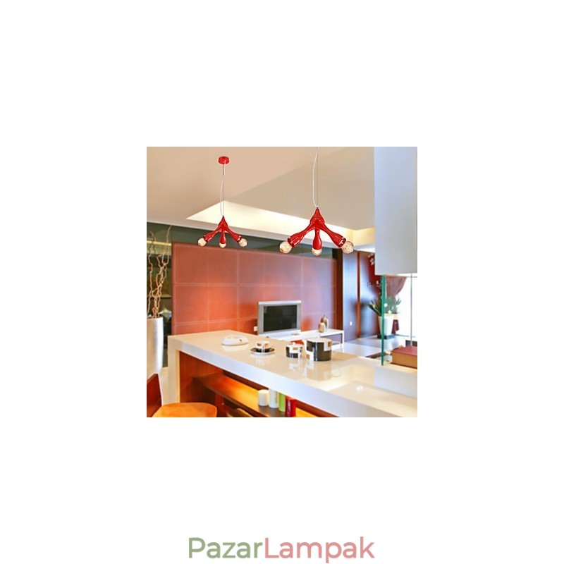 Mennyezeti lámpa 3 lámpával