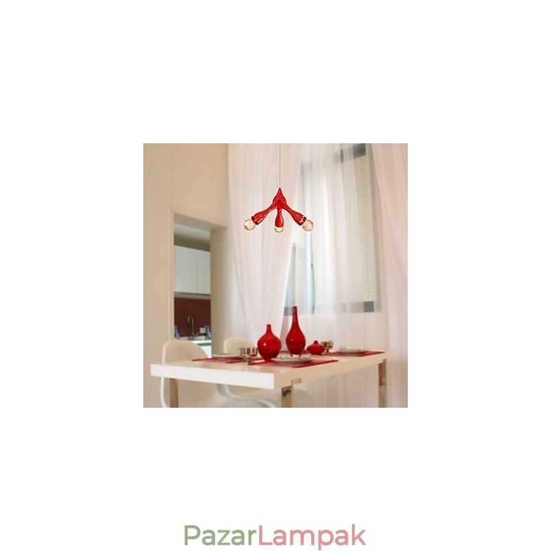 Mennyezeti lámpa 3 lámpával
