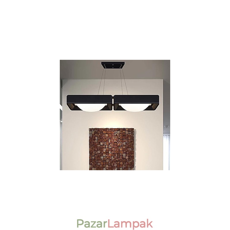 Függeszték 2 Light Modern Egyszerű Művészi