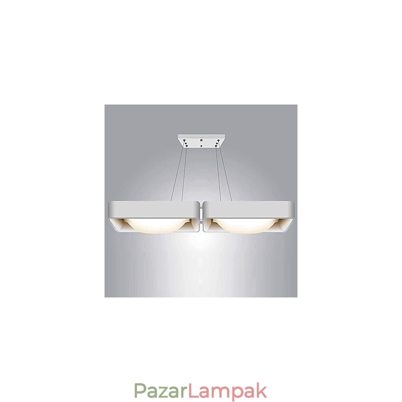 Függeszték 2 Light Modern Egyszerű Művészi