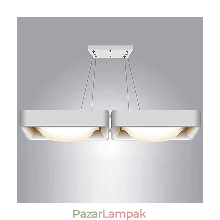 Függeszték 2 Light Modern Egyszerű Művészi