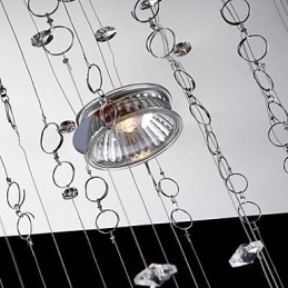 Modern kortárs hagyományos klasszikus rusztikus páholy Vintage Country Island kristály mini stílusú galvanizált