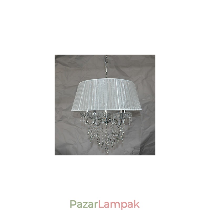Dainty Chic 5 fényű medál minta virággal