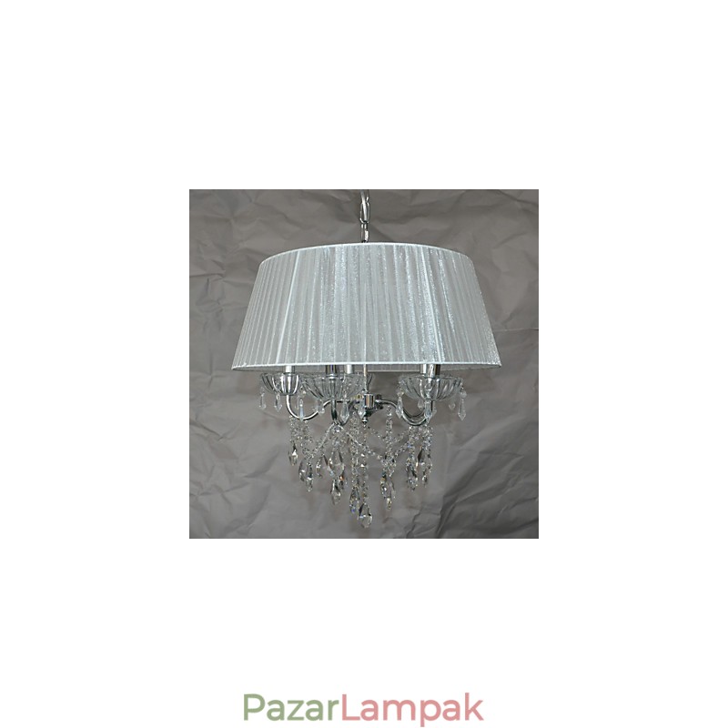 Dainty Chic 5 fényű medál minta virággal