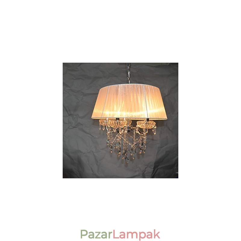 Dainty Chic 5 fényű medál minta virággal