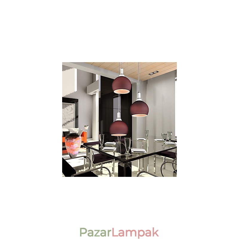 Modern, modern mini stílusú, galvanizált függőlámpa