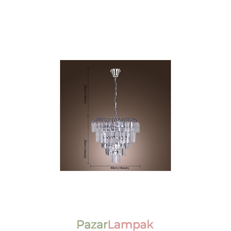 Luxus kristálycsillár