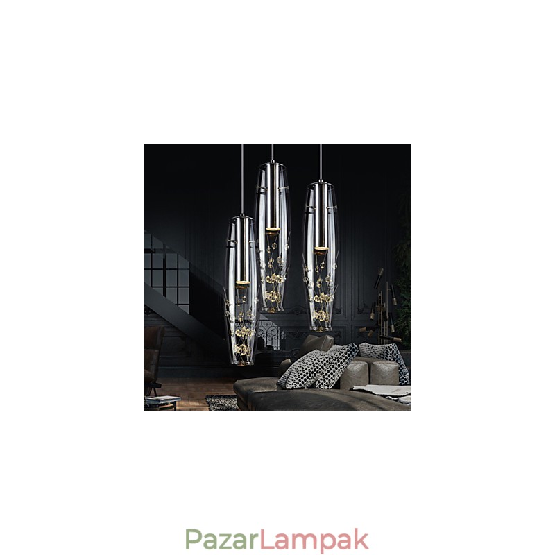 Modern, modern mini stílusú, galvanizált fém függőlámpa gyerekeknek