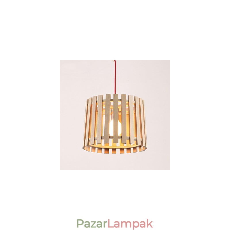 Függesztett lámpák mini stílusú, modern kortárs fa