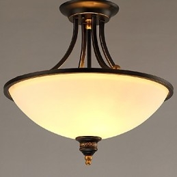 Modern, modern mini stílusú galvanizált fém csillár
