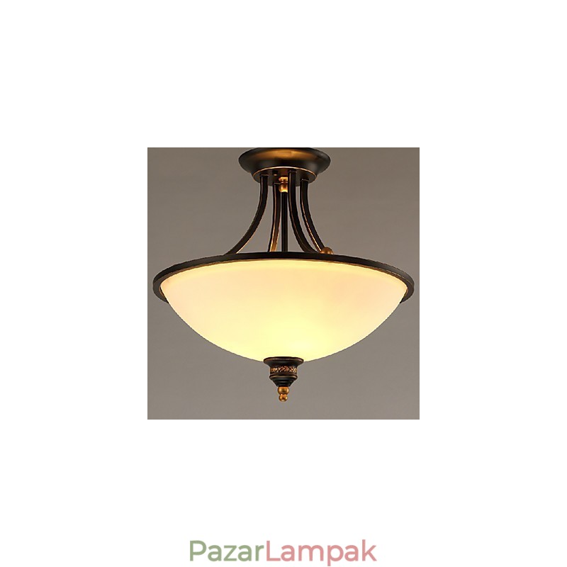 Modern, modern mini stílusú galvanizált fém csillár