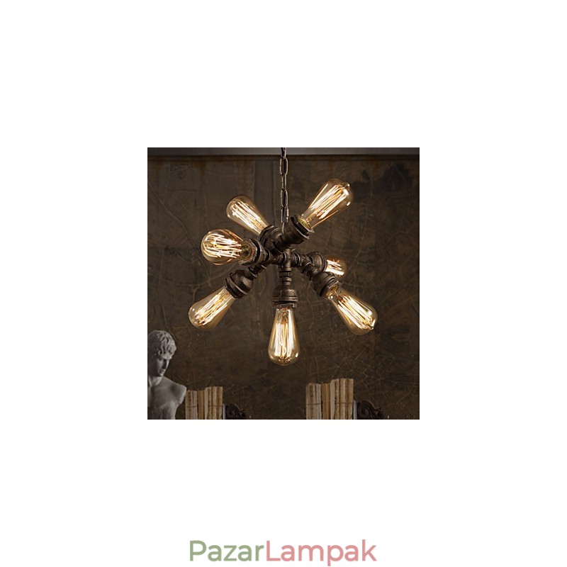Függesztett lámpák mini stílusú, hagyományos klasszikus fém