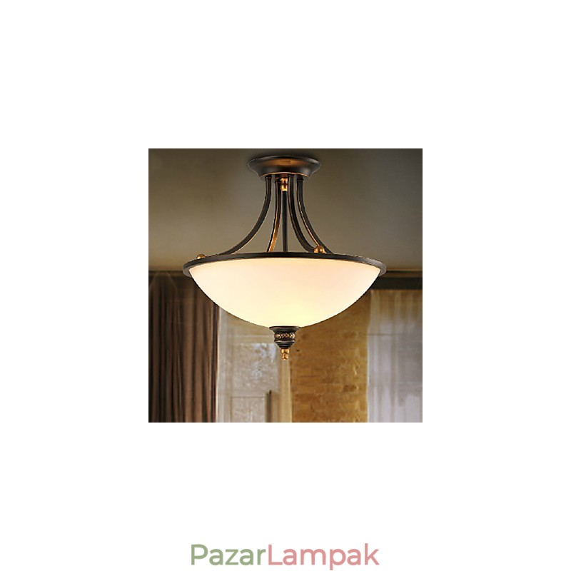 Modern, modern mini stílusú galvanizált fém csillár