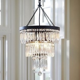 Medál 3 Light Modern elegáns fémkristály festmény