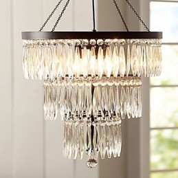 Medál 3 Light Modern elegáns fémkristály festmény