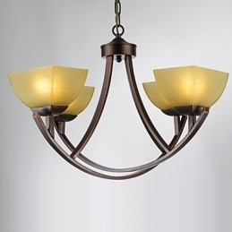 Csillár 4 Lights Traditional Classic Vintage Metal