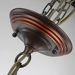 Csillár 4 Lights Traditional Classic Vintage Metal