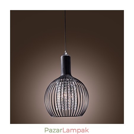 Modern, kortárs lámpás, kristály mini stílusú, galvanizált függőlámpa Modern, kortárs lámpás, kristály mini stílusú, galvanizált függőlámpa