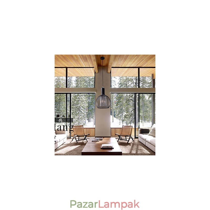 Modern, kortárs lámpás, kristály mini stílusú, galvanizált függőlámpa