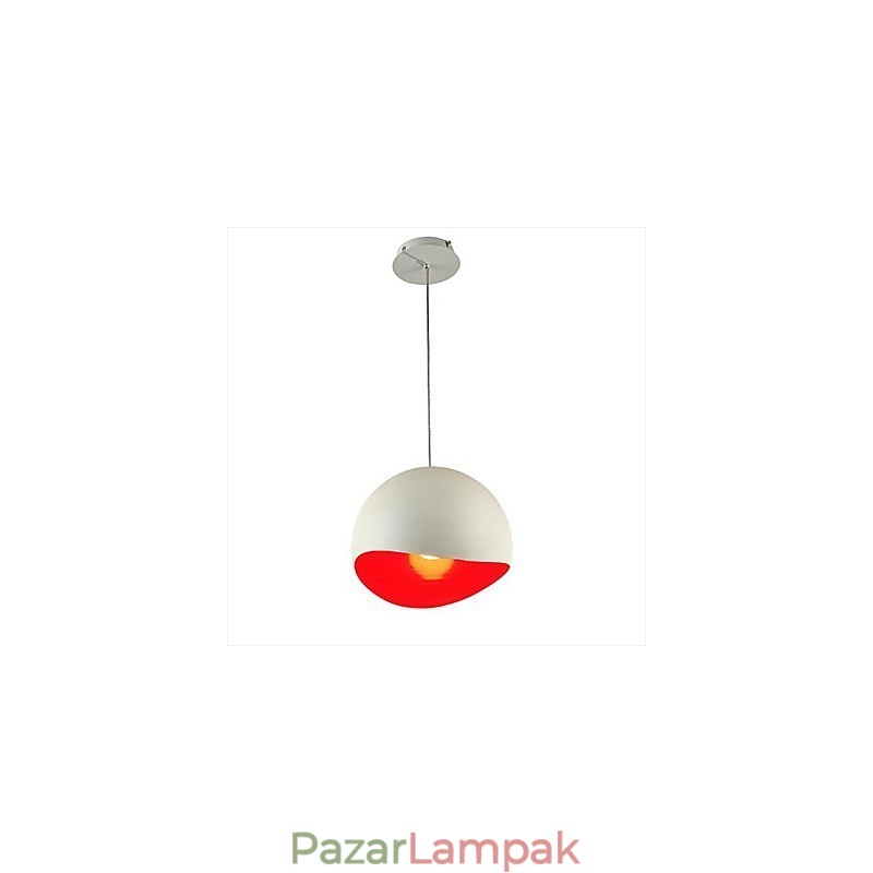 Modern, kortárs fém függőlámpa