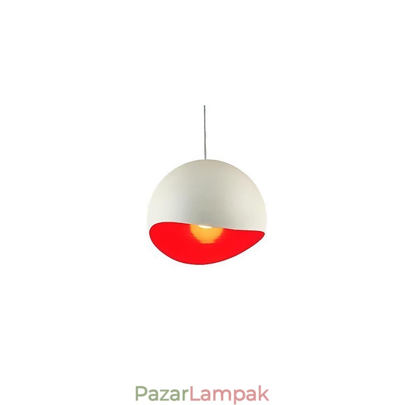 Modern, kortárs fém függőlámpa